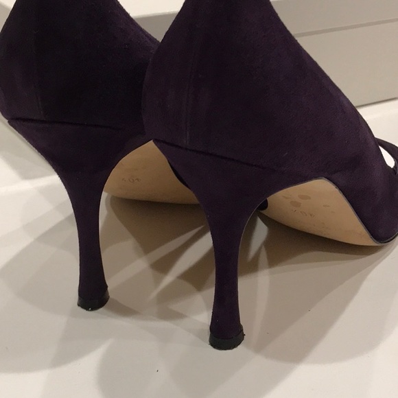 Manolo Blahnik peep toe pumps - Picture 8 of 8
